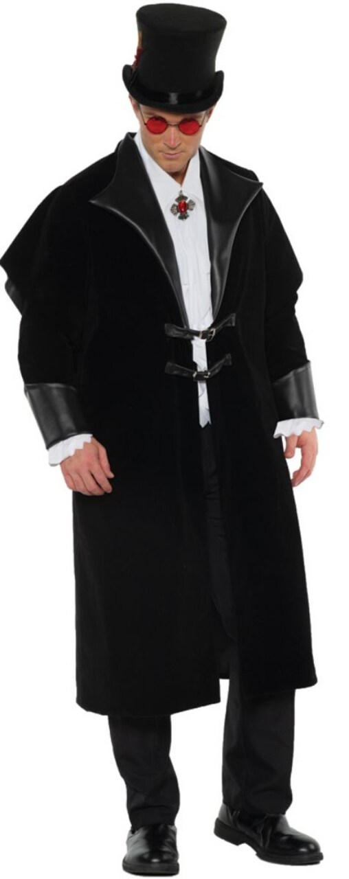 The Costume Center Black Dead of Night Men Adult Halloween Costume - One Size